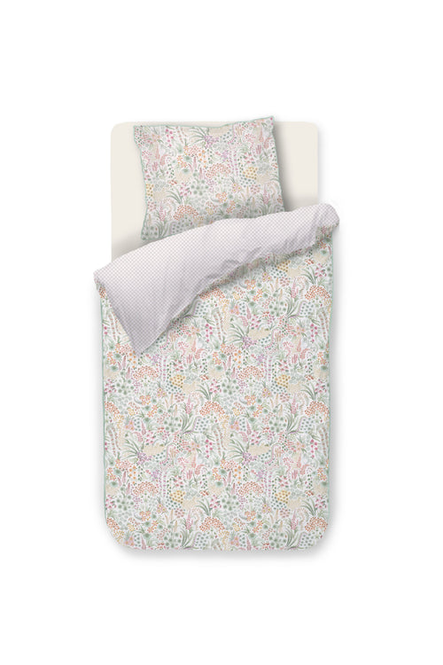 Pip Studio Dekbedovertrek Lodi Garden - 140 x 200/220 cm - Gebroken wit