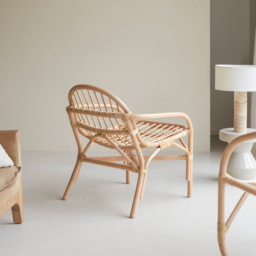 Tikamoon Rotan fauteuil - Naturel - vtwonen shop