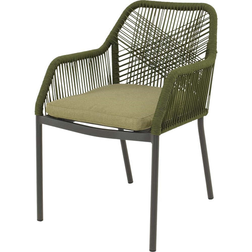 Lesli Living bistrostoel Akita - groen - 56x62x81cm