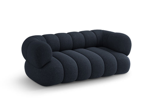 Cosmopolitan Design Bank Koge 2-zits, chenille marineblauw - 95x180x70cm