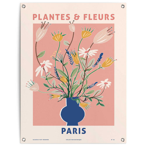 Reinders tuinposter Bloemen - 80x60cm