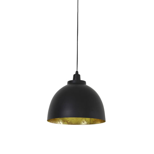 Light & Living hanglamp  - zwart - 30x30x26 cm