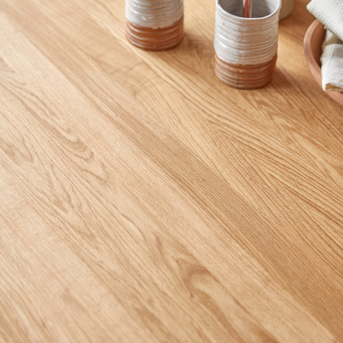 Tikamoon Massief eiken tafel voor 4/6 personen - Naturel