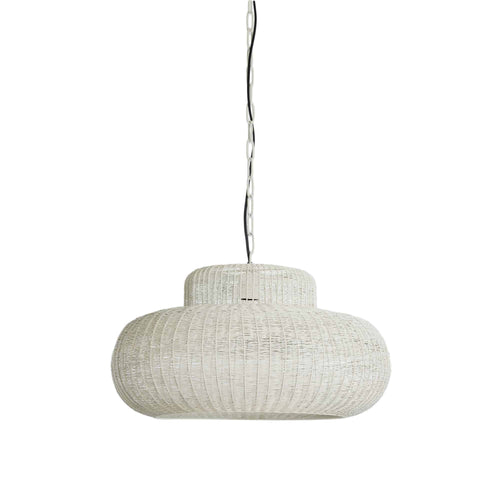 Light & Living hanglamp Piedra - wit - Ø59cm - vtwonen shop