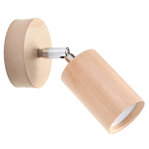 Sollux Lighting Wandlamp BERG naturel hout - 10x20x20cm