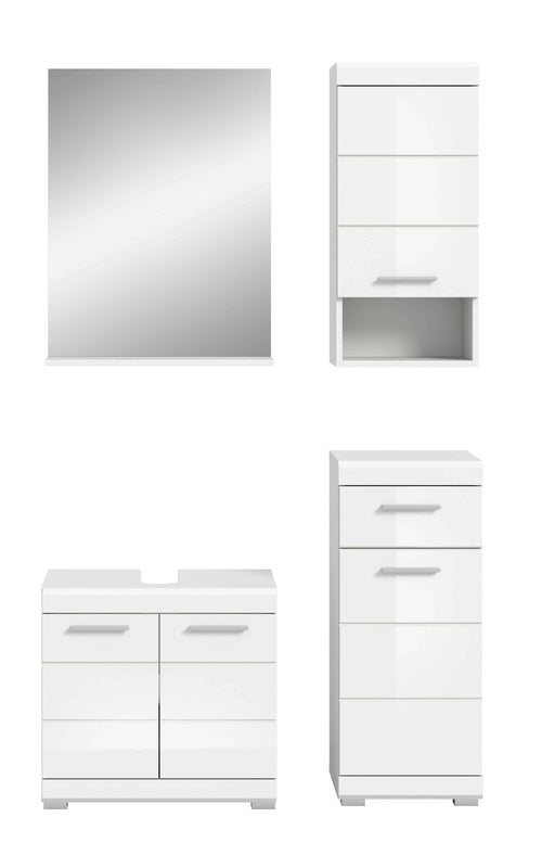 Furnilux Badkamercombinatie Scout 4-Delig - 112x191x34cm - vtwonen shop