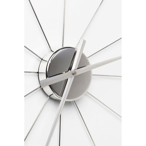 Kare Design Wandklok Like Umbrella Balls Chrome