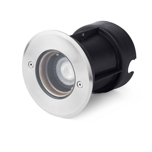 Faro Tecno-6 71489N - 1 Licht Kleine Inbouwspot voor Buiten Mat Nikkel IP67, GU10