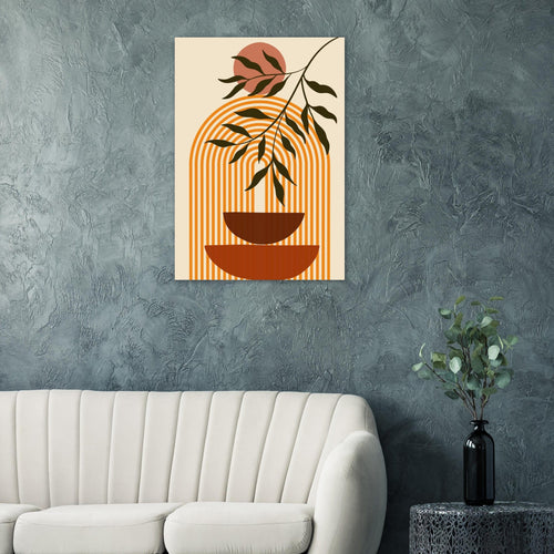 Artfulprints  Boho – Golden arch   poster 50x70 cm - vtwonen shop