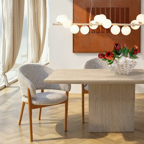 Kare Design Stoel met armleuningen August grijs