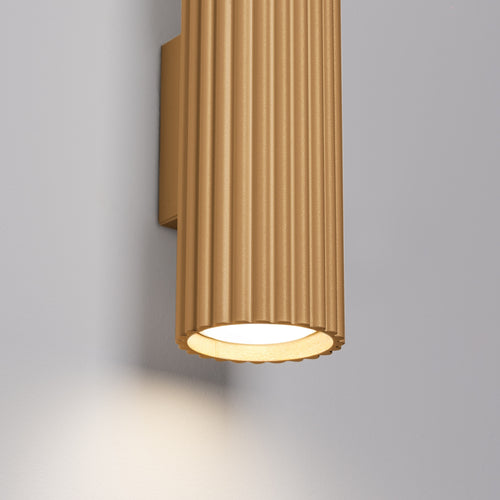 Sollux Lighting Wandlamp KARBON 30 goud - 6,5x8,5x30cm
