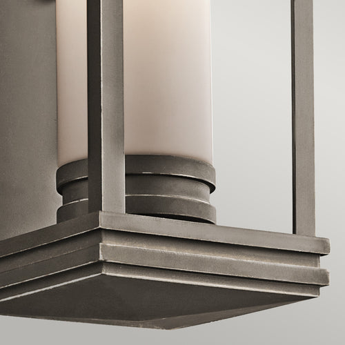 Elstead South Hope - 1 Lichte Middelgrote Buitenwandlantaarn Brons IP44, E27
