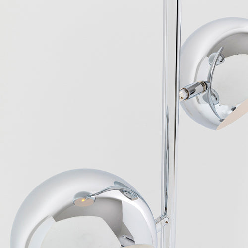 Kare Design Vloerlamp Calotta 151cm chroom