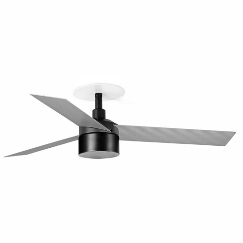 Faro Cruiser Cruiser inbouw plafondventilator 106 cm TEK LED matzwart, aluminium bladen 2700K