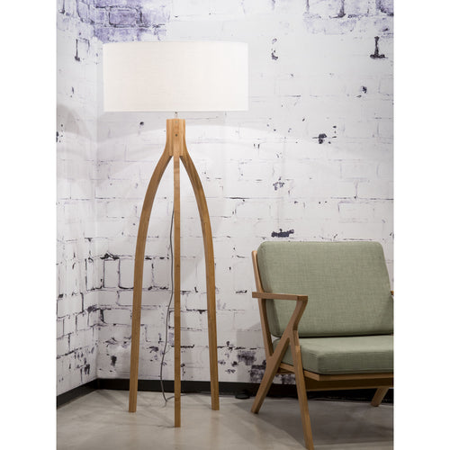 GOOD&MOJO vloerlamp Annapurna - wit - Ø60cm - vtwonen shop