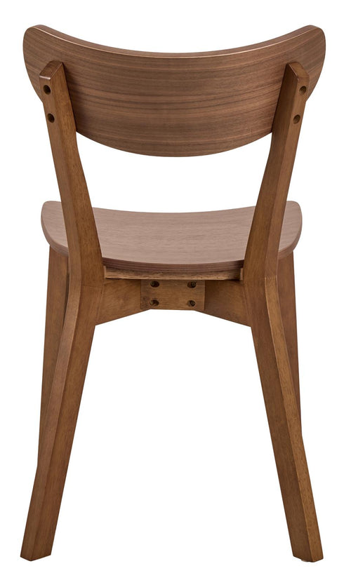 Rebellenclub Eetkamerstoel Roskilde - Set Van 2 - Walnoot - vtwonen shop