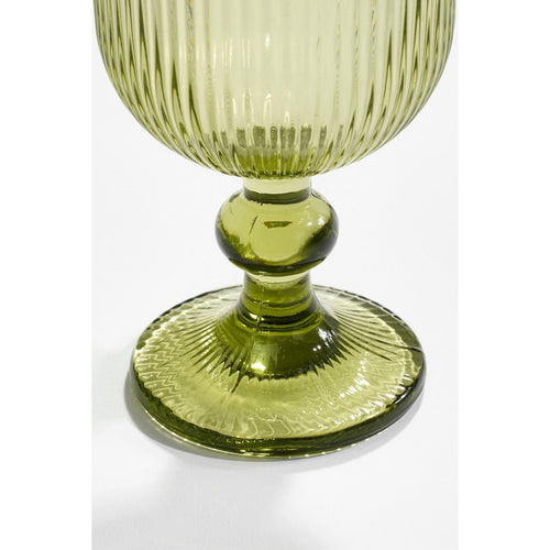 Mica Decorations Merlot Wijnglas - 250 ml - Glas - Lichtgroen