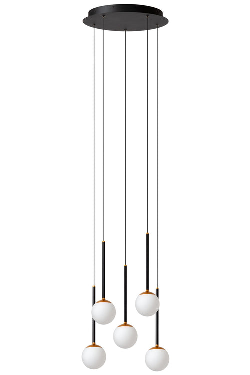Lucide hanglamp CALINA - Geïntegreerde LED - Zwart