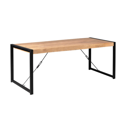 Starfurn Eettafel Britt - Rechthoekig Naturel Hout - 200x90x76cm