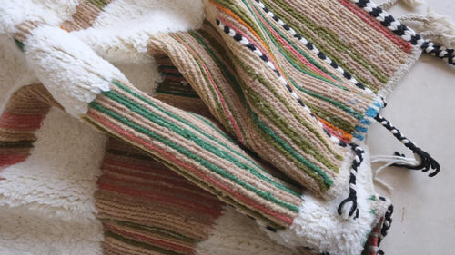 AFK Living vloerkleed Berber - handgemaakt - Wol - 205 x 281 cm