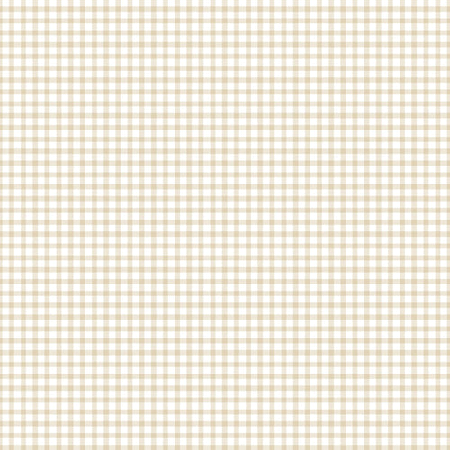ESTAhome behang ruitjes beige - 50 x 900 cm - 132146