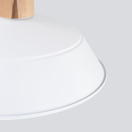 Sollux Lighting Hanglamp FANO wit - 34x34x120cm