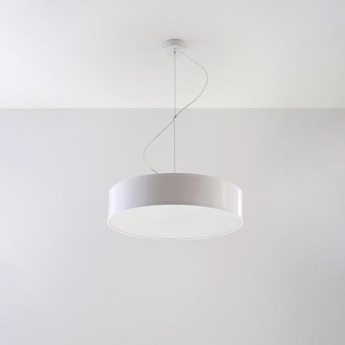 Sollux Lighting Hanglamp ARENA 45 wit - 45x45x111cm