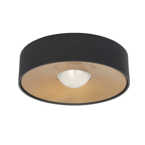 Highlight plafondlamp Bright - 1 lichts - 15  x 4.5   cm - zwart goud - vtwonen shop