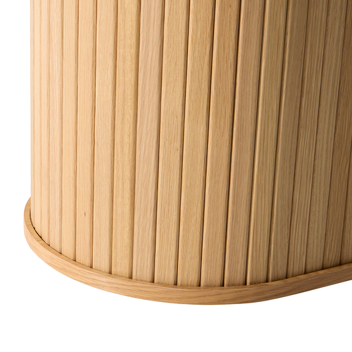 Olivine Lenn Ovale Houten Eettafel 180 cm - Naturel Eiken - vtwonen shop