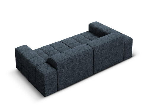 Cosmopolitan Design Bank Chicago 3-zits, chenille koningsblauw - 102x212x78cm