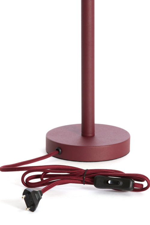 Light & Living lampvoet WASHINGTON - Ø14x39.5cm - rood
