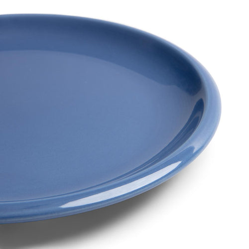 Royal Boch Solids bord - lichtblauw - Ø16cm - set van 6
