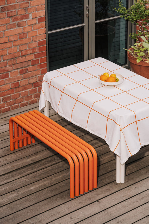 noo.ma NOKK Outdoor zitbank - Orange Peel
