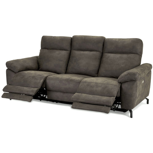 Furnhouse 3-zitsbank Selesta - Taupe - Stof - 96x222x101