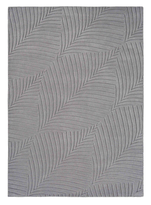 Laagpolig vloerkleed Wedgwood Folia Grey 38305 150 rond - vtwonen shop