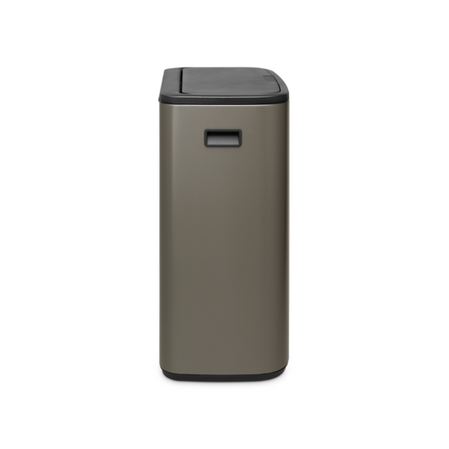Brabantia Bo Touch Bin, met 1 binnenemmer, 60 liter - Platinum