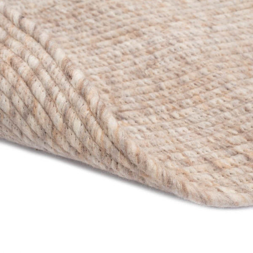 Interieur05 Rond wollen vloerkleed Gapo beige