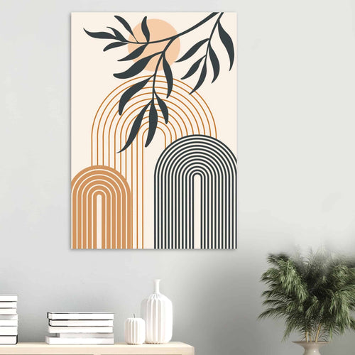 Artfulprints  Boho – Sunset arches   poster A4 21x29.7 cm - vtwonen shop