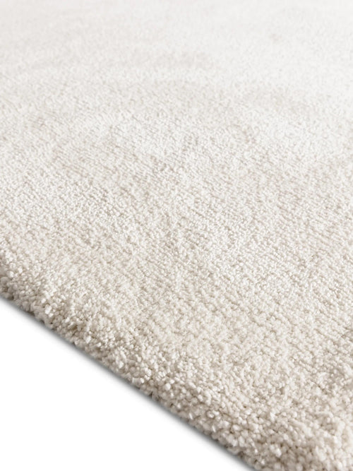 benuta wasbaar shaggy vloerkleed Melvin - crème - ø 150 cm