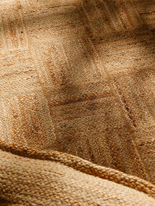 benuta jute vloerkleed Jutta - lichtbruin - 120x170 cm