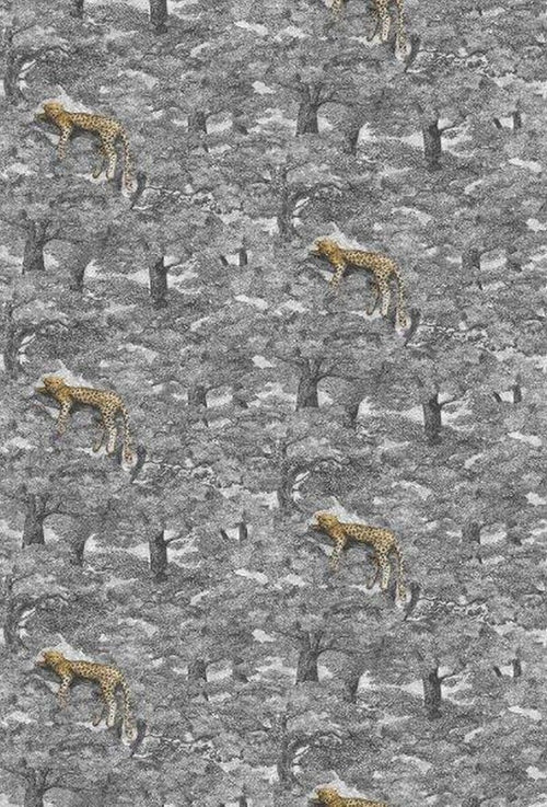 Borastapeter fotobehang jungle-motief grijs - 180 x 265 cm - 660785