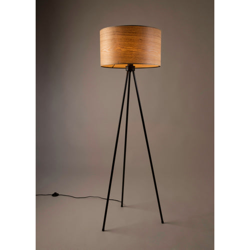 Dutchbone Woodland Vloerlamp/ Staande lamp - Bruin - vtwonen shop