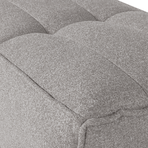 vtwonen hocker Cluster - Bouclé - Warmgrijs - 45x104x60