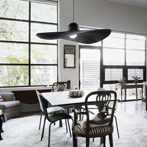 Ideal Lux Madame - 1 Light Dome Ceiling Hanglamp Zwart