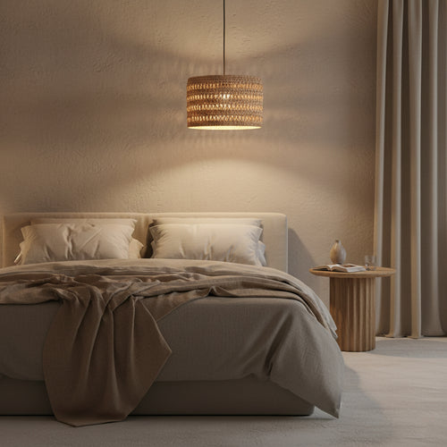 Raw Materials Herba hanglamp van zeegras -  Ø 40x25 cm