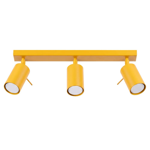 Sollux Lighting Plafondlamp RING 3L geel - 45x6x16cm
