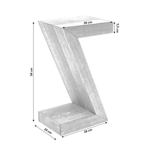 Kare Design Bijzettafel Authentico Z 30x20cm - vtwonen shop