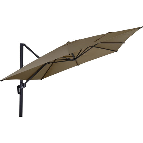 Lesli Living push-up parasol Libra - taupe - 250x250cm