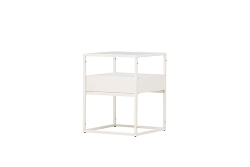 Rebellenclub Bijzettafel Tama - 40 x 40 cm - Wit - vtwonen shop