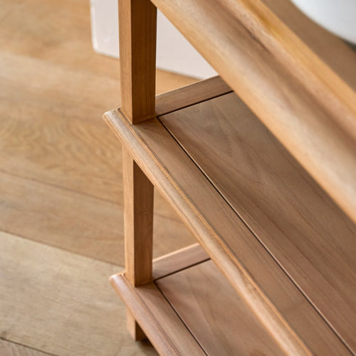 Tikamoon Wastafelmeubel van massief teak 135 cm - Naturel